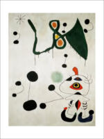 Woman and bird in the night 1945