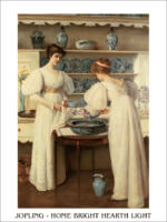 Home bright hearth light