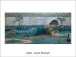 Blue mosaic